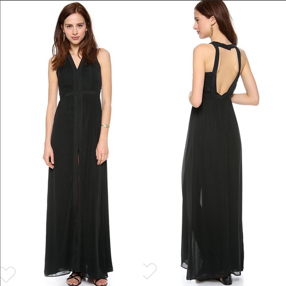 Revolve Parker Sina Halter Maxi Dress Xs
